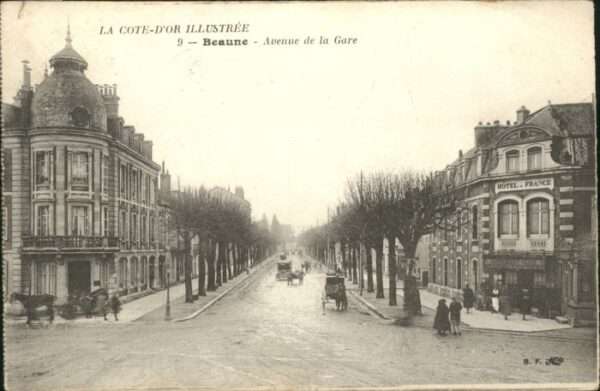Beaune Avenue Gare Hotel France