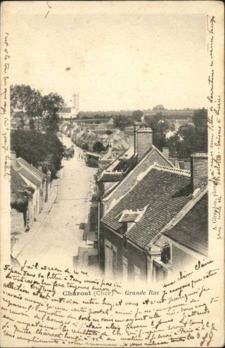Charost Cher Grande Rue