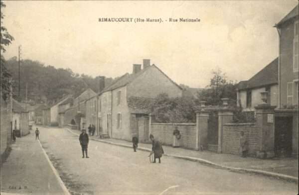 Rimaucourt Rue Nationale