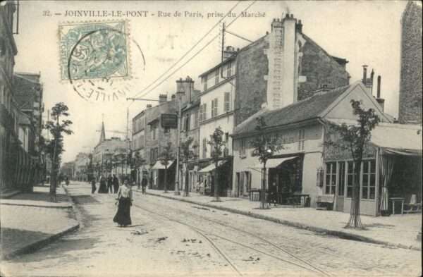 Joinville-le-Pont Rue Paris Marche