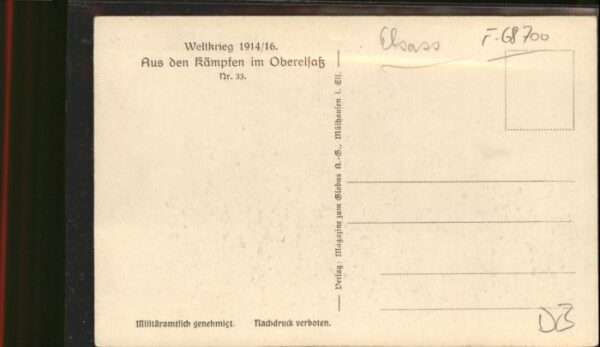 Sennheim Villa Zerstörung Elsass – Bild 2
