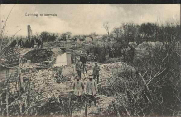 Cernay-en-Dormois Zerstörung