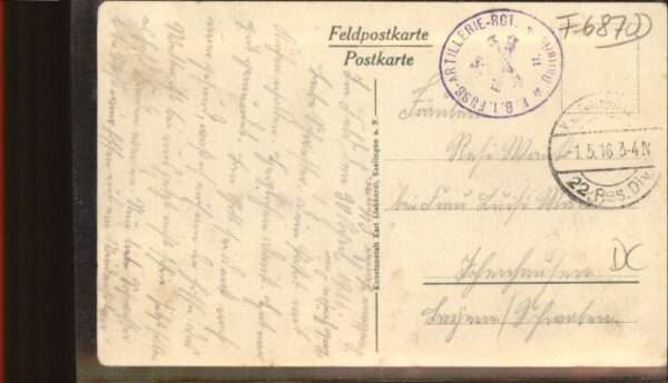 Cernay-en-Dormois Glocke Soldaten Zerstörung – Bild 2