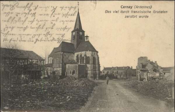 Villers-Cernay Zerstörung