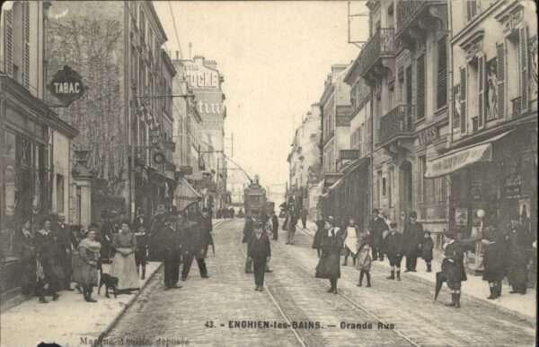 Enghien-les-Bains Strassenbahn Grande Rue