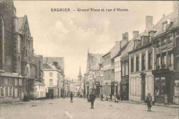 Enghien Hainaut Grand Place Rue d_Hoves