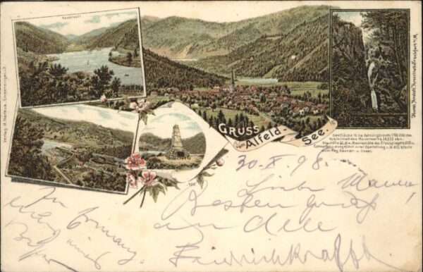 Sewen [Stempelabschlag] Elsass Alfeld-See