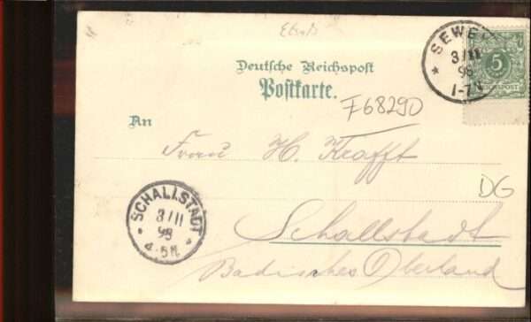 Sewen [Stempelabschlag] Elsass Alfeld-See – Bild 2