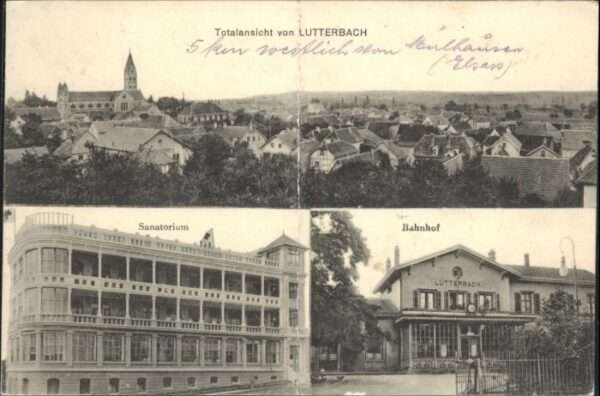 Lutterbach Sanatorium Bahnhof