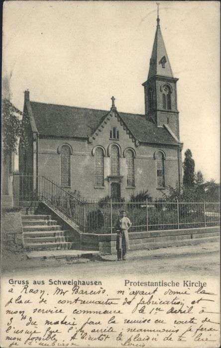 Schweighausen Elsass Kirche