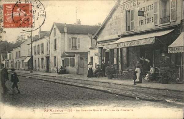 Saint-Maurice Creteil Grande Rue Ecluse Gravelle