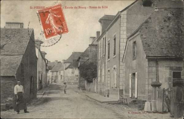 Saint-Pierre-de-Cheville Saint-Pierre Route Sille Bourg