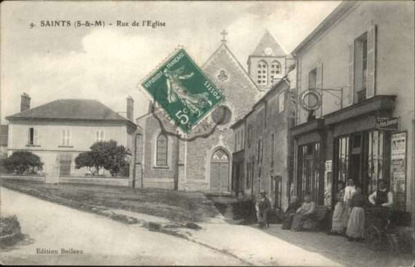 Saints Seine-et-Marne Saints Rue Eglise