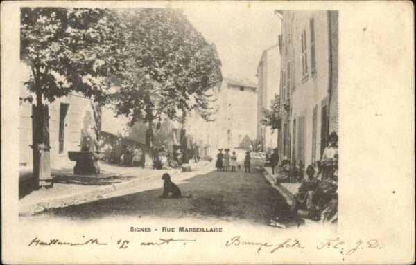 Signes Rue Marseillaise