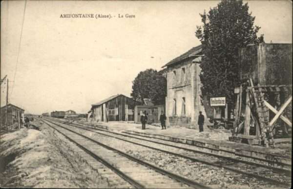 Amifontaine Aisne Gare Bahnhof