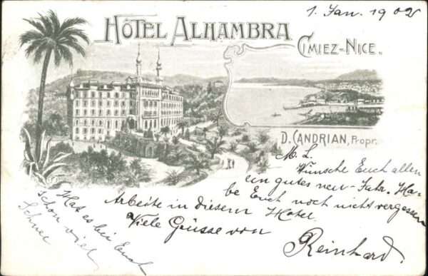 Cimiez Nice Hotel Alhambra