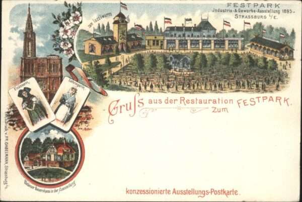 Strasbourg Alsace Strassburg_Elsass Industrieausstellung