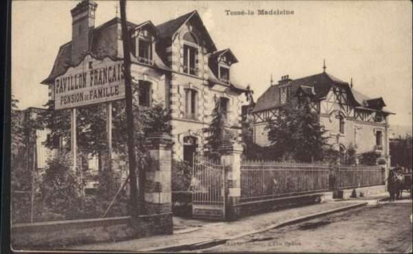 Tesse la Madeleine Pavillon Francais Pension Famille