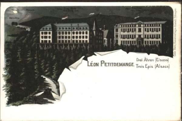 Drei-Aehren Trois-Epis lsass Alsace Leon Petitdemange