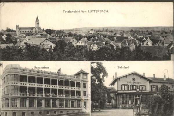 Lutterbach Bahnhof Sanatorium