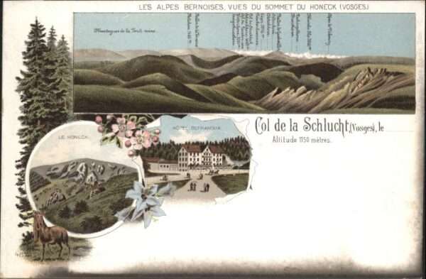 Col de la Schlucht Honeck Hotel Defranoux
