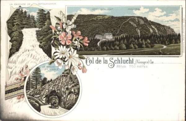 Col de la Schlucht Vosges Cascade Retournemer Hotel Schluc