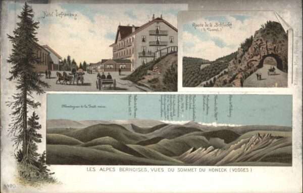 Col de la Schlucht Hotel Defranoux Vosges Route Schlucht