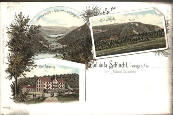Col de la Schlucht Hotel Schlucht Hotel Defranoux Vosges