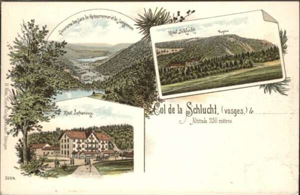 Col de la Schlucht Hotel Defranoux Hotel Schlucht Vosges