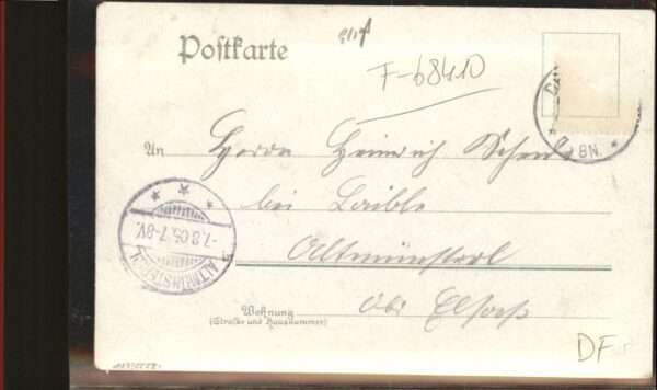 Drei-Aehren Trois-Epis glise Litho – Bild 2