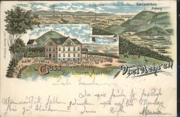 Drei-Aehren Trois-Epis Drei-Ähren Hotel zur schönen Aussicht G