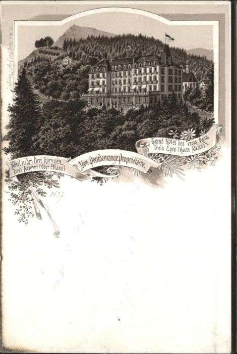 Drei-Aehren Trois-Epis lsass Alsace Grand Hotel