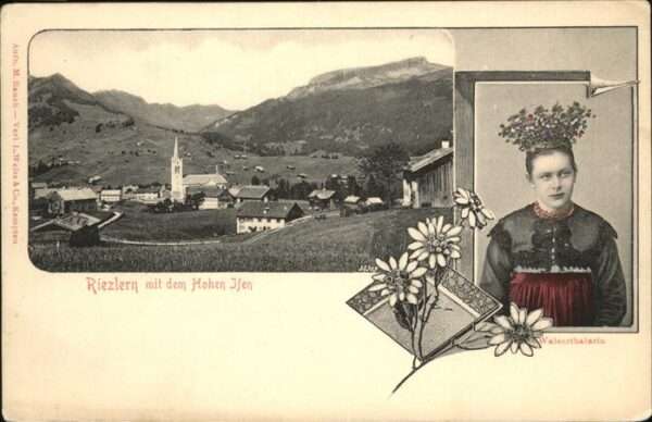 Riezlern Kleinwalsertal Vorarlberg Hohen Ifen Walserthalerin Enzian