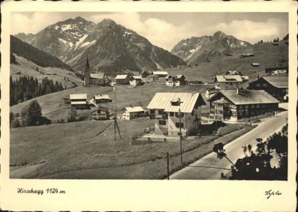 Hirschegg Kleinwalsertal Vorarlberg