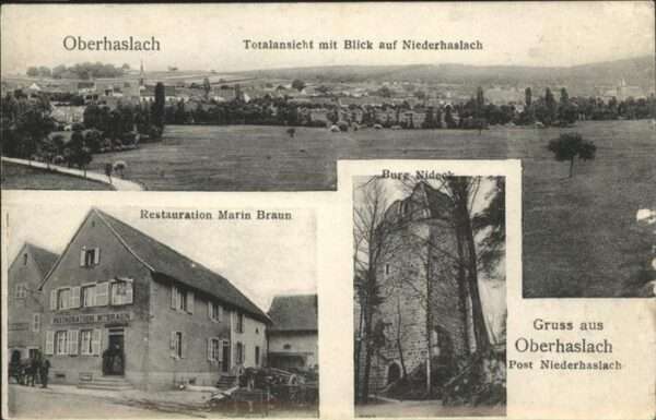 Niederhaslach Oberhaslach Restaurant  Marin Braun Bur