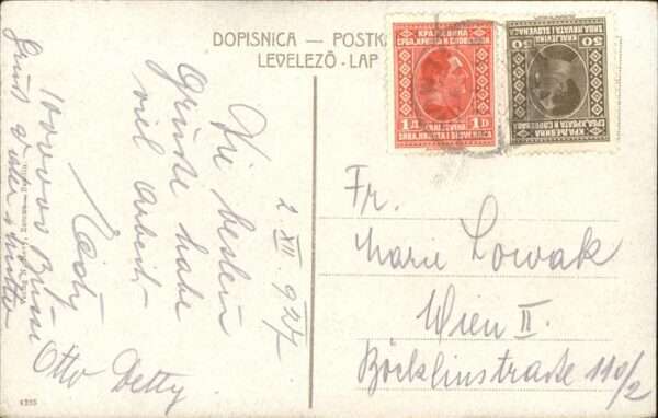 Zemun Semlin Zimony Hauptstrasse Pferd – Bild 2