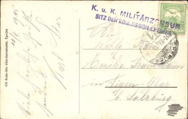 Eperjes Presov Seminarium Postapalota – Bild 2