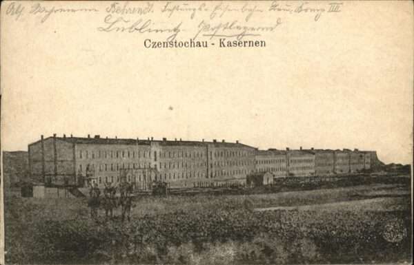 Czenstochau Schlesien Kaserne