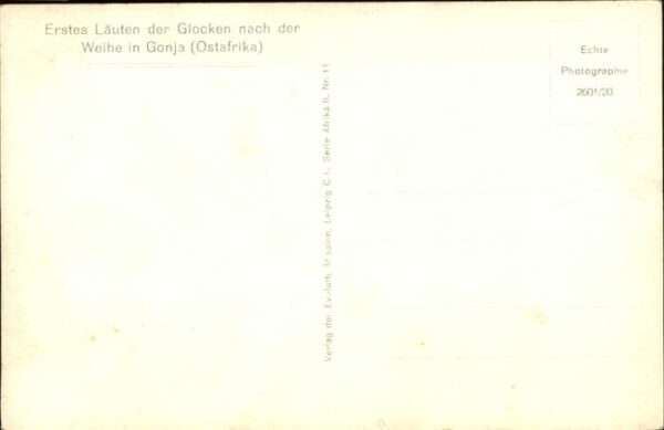 Gonja Glocken nach der Weihe – Bild 2