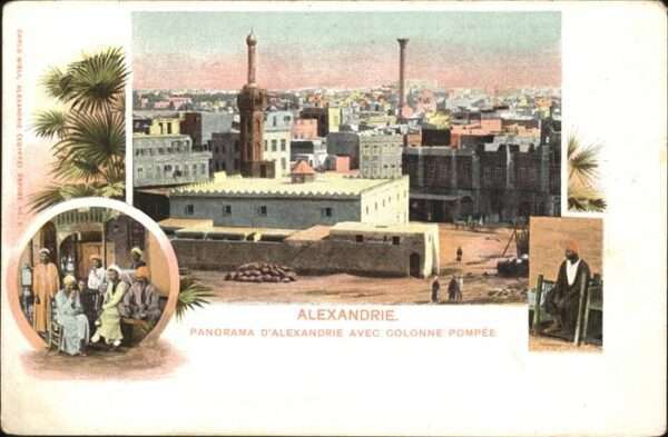 Alexandria Alexandrie Aegypten Colonne Pompee
