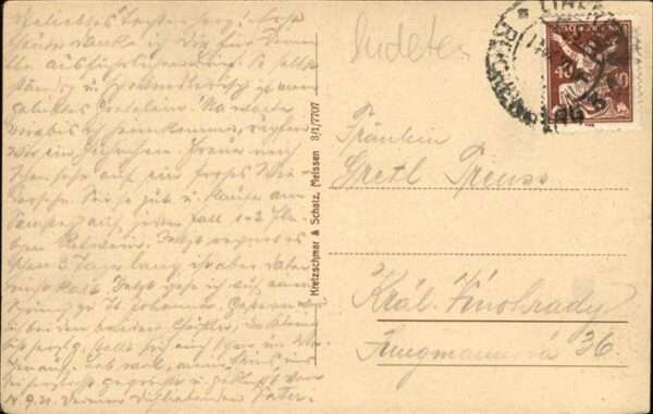 Reichenberg Liberec Boehmen Schienhof Strassenbahn – Bild 2