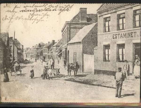 Vermelles Rue Eglise Kutsche