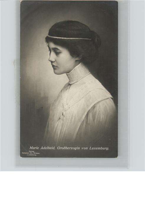 LUXEMBOURG  Luxemburg Marie Adelheid
Großherzogin von Luxemb