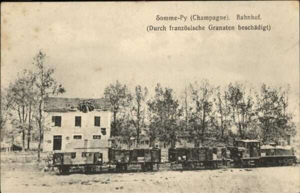 Somme-Py-Tahure Bahnhof