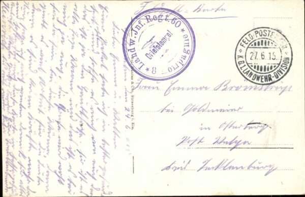 Chateau-Salins Nancy Strasse – Bild 2