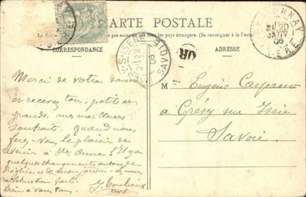 Sainte-Anne-sur-Gervonde Eglise 
Ecole de Garcons – Bild 2