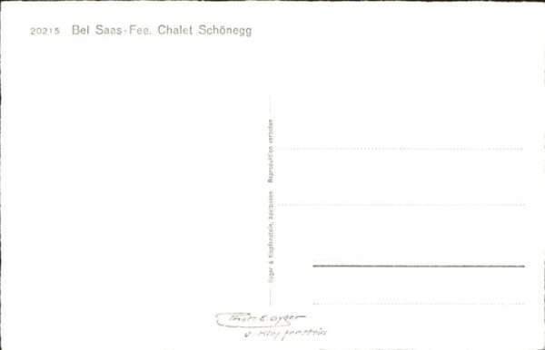 Saas-Fee Chalet Schönegg – Bild 2