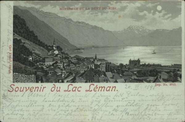 Lac Leman Genfersee