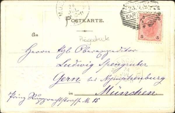 Zuerich Tonhalle Prägedruck – Bild 2