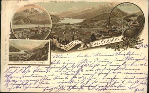 Sils Maria Graubuenden Silvaplana